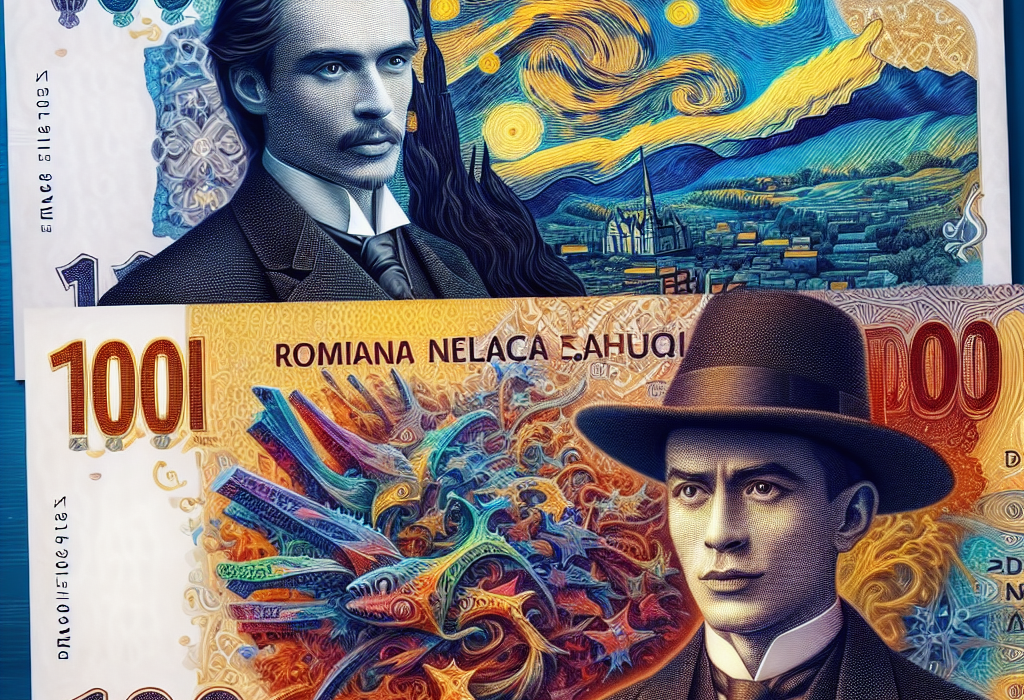 Bancnotele de 100 lei si de 200 lei