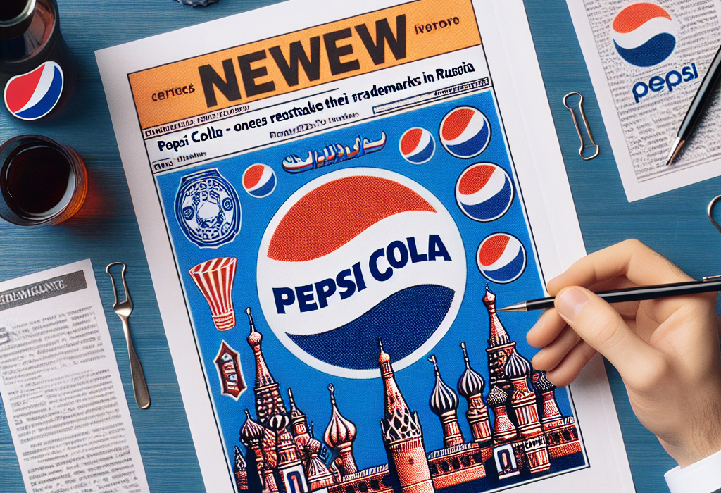 Da Pepsi Cola a inregistrat din nou marcile in Rusia