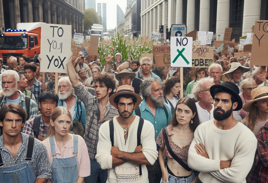 Fermierii protesteaza impotriva taxei propuse pe carbon