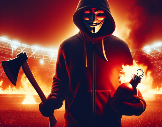 Incident grav la EURO 2024 Individ cu topor si Molotov VIDEO
