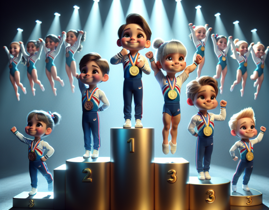 Micile gimnaste castiga medalii de aur argint si bronz
