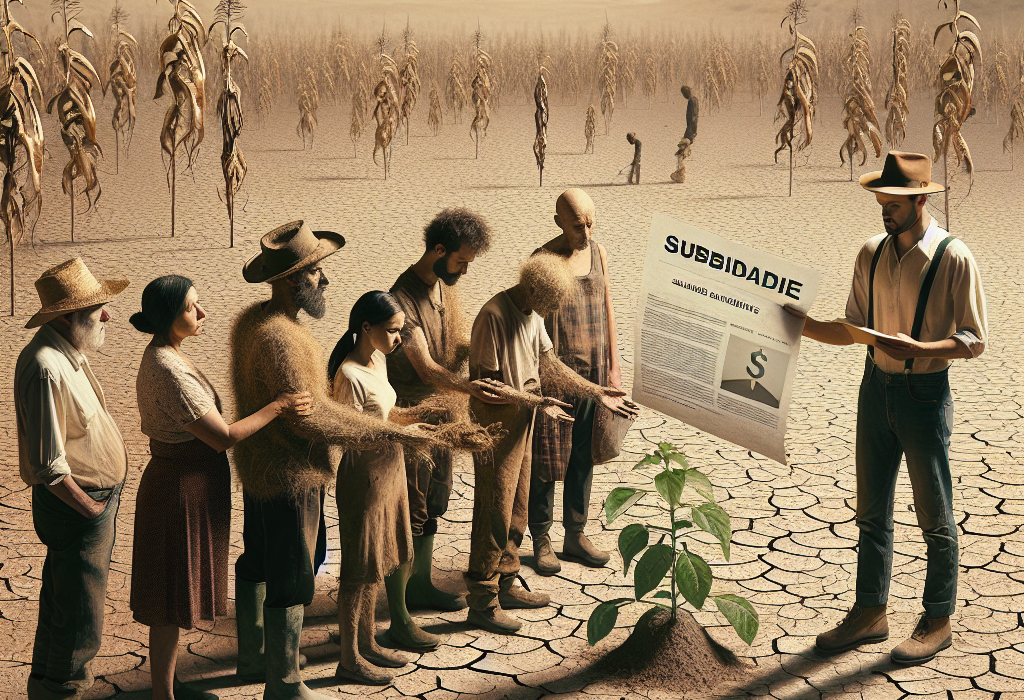 Agricultorii loviti de seceta pot primi subventii