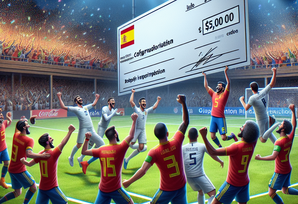 Echipa de fotbal a Spaniei a primit o suma exorbitanta pentru Euro 2024