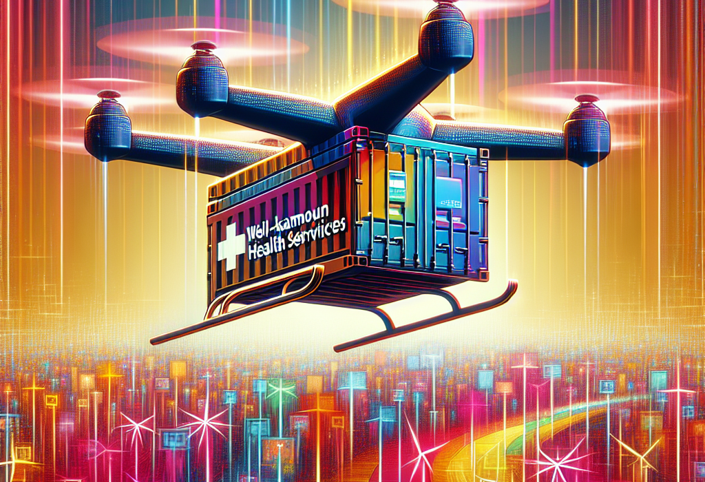 MedLife transporta analize BTS la Electric Castle cu drone