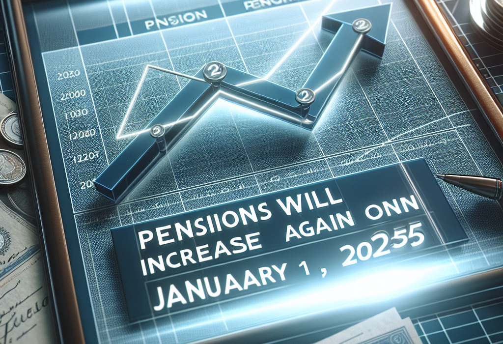 Pensiile se vor majora din nou la 1 ianuarie 2025