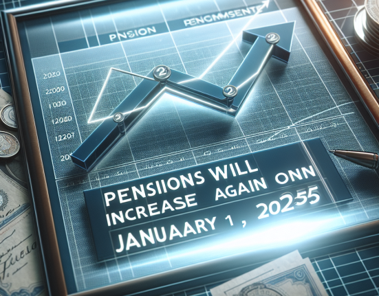 Pensiile se vor majora din nou la 1 ianuarie 2025