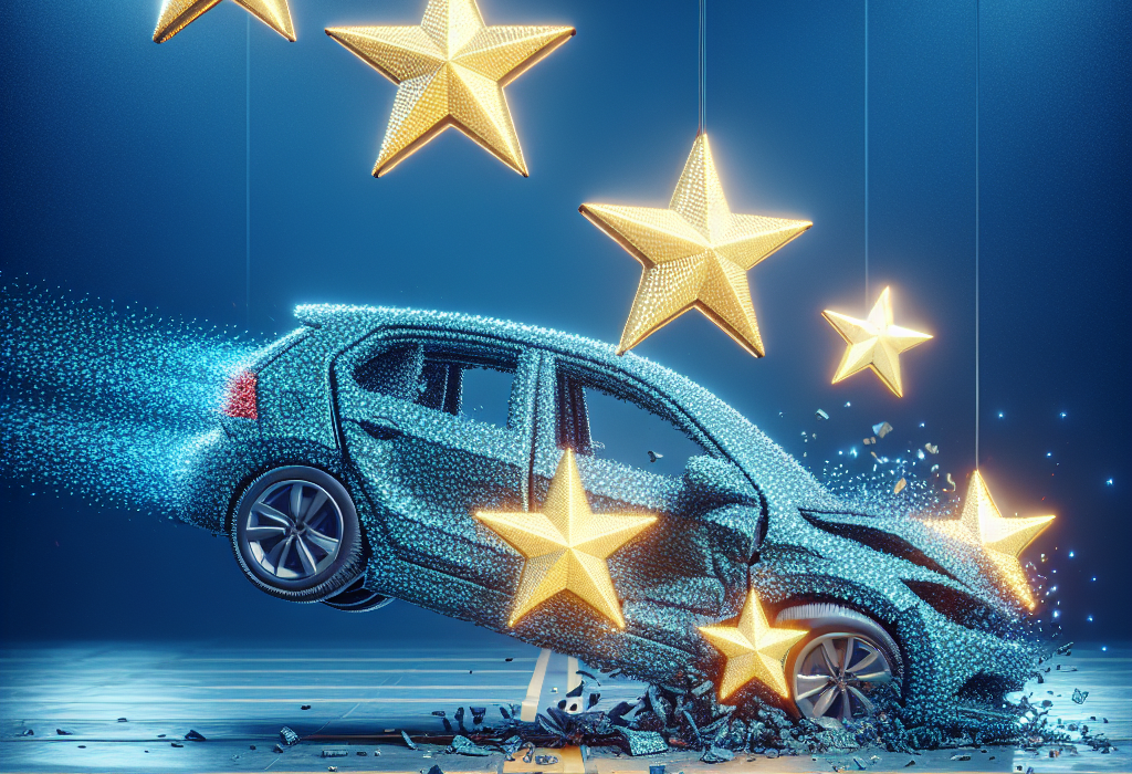 Stelele Euro NCAP reprezinta siguranta vehiculului in caz de impact
