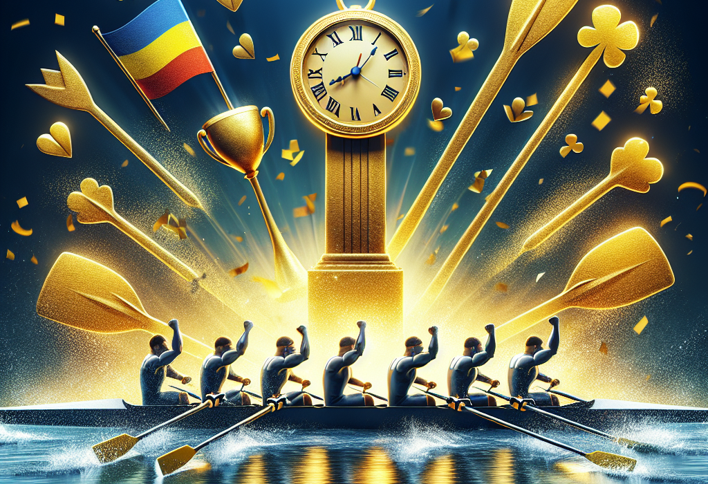 AUR pentru Romania la Canotaj victorie pe ultimii metri