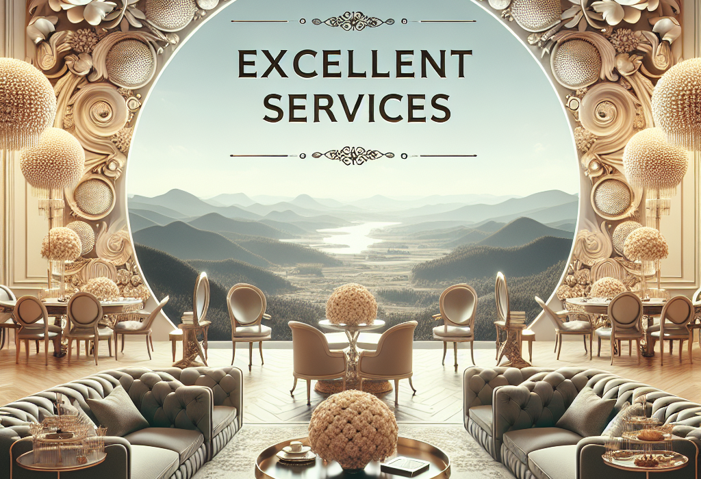 Prin decorul frumos vedere senzationala si servicii excelente