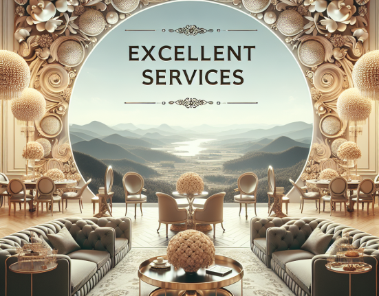 Prin decorul frumos vedere senzationala si servicii excelente