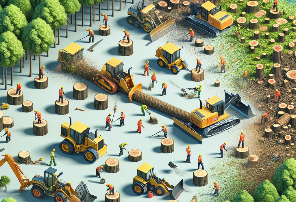 Professional land clearing services