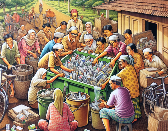 Reciclarea la sat o provocare pentru oameni