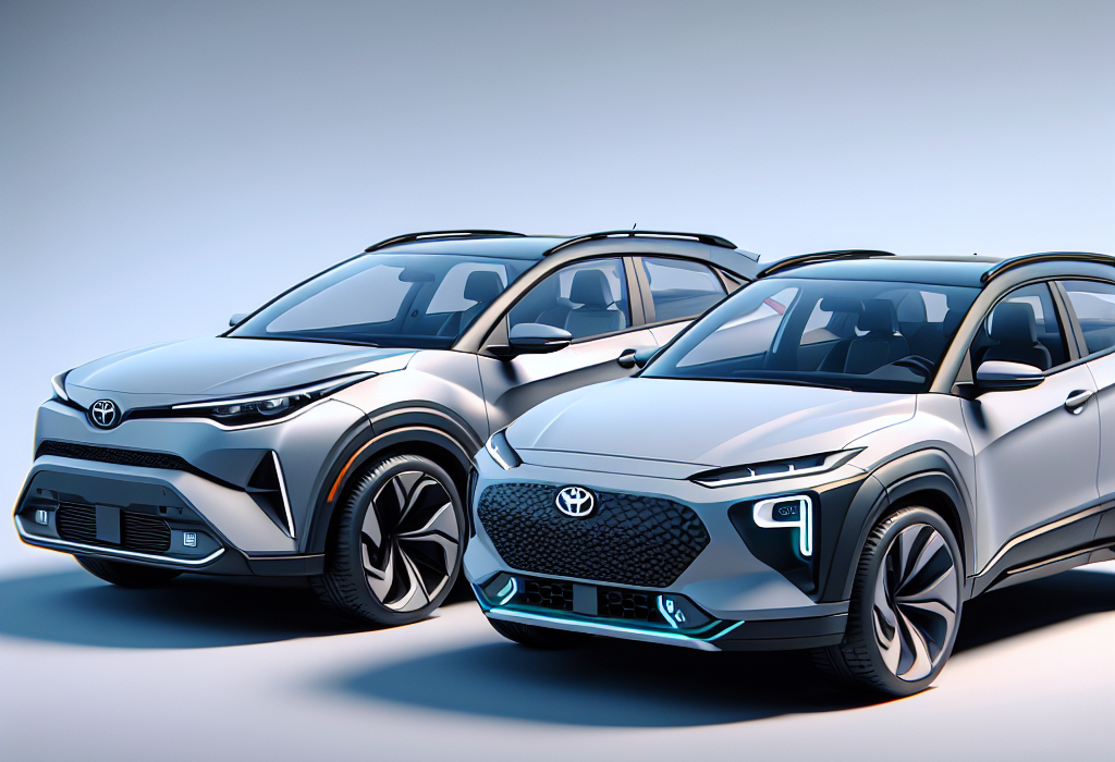 Toyota C HR si Hyundai KONA