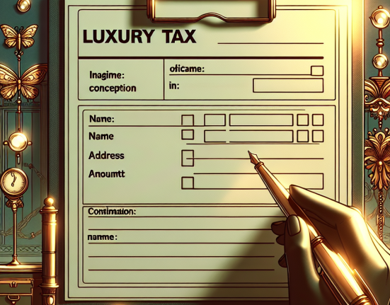 Cum se completeaza formularul 216 pentru taxa pe lux