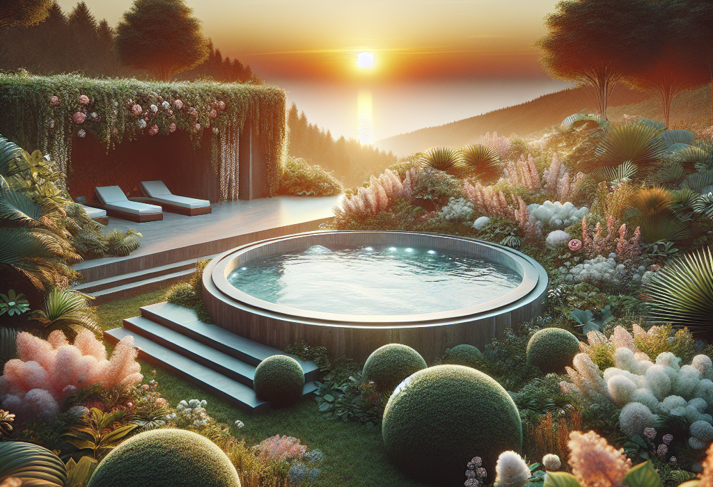 Transforma ti gradina cu un jacuzzi de exterior ingropat