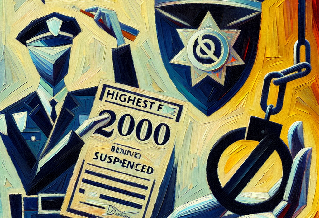 Amenda de circulatie cea mai mare este 20.000 lei risti suspendarea permisului de conducere