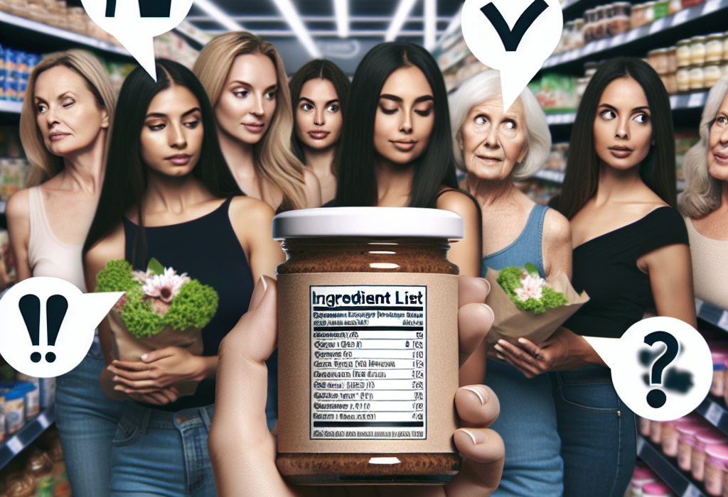 6 din 10 femei nu verifica lista de ingrediente