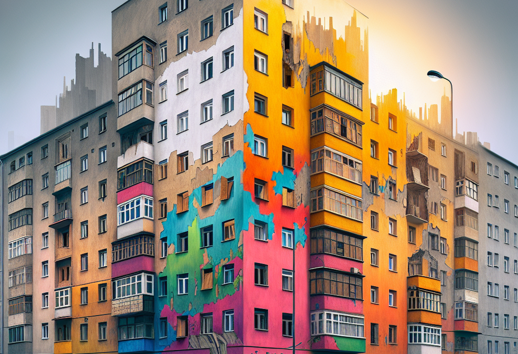 Blocurile din Romania isi vor schimba infatisarea prin programul Urban UP