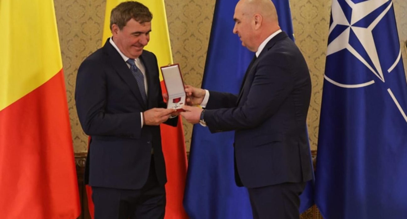 Hagi a fost decorat cu Ordinul Steaua Romaniei