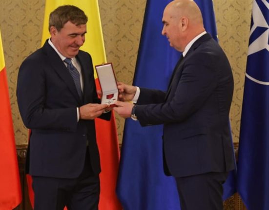 Hagi a fost decorat cu Ordinul Steaua Romaniei