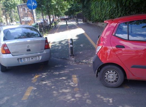 Cod Rutier 2025 Amenda pentru parcare pe pista de biciclete